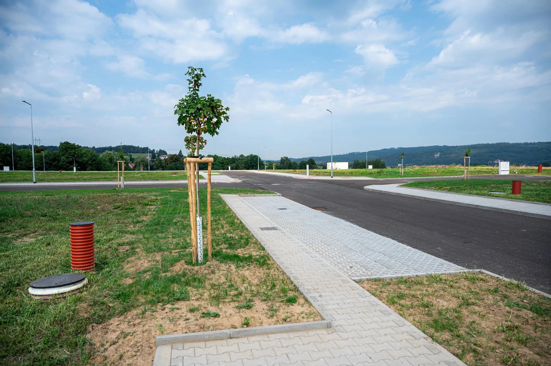 Vizualizace pozemků Nad Zlatou řekou